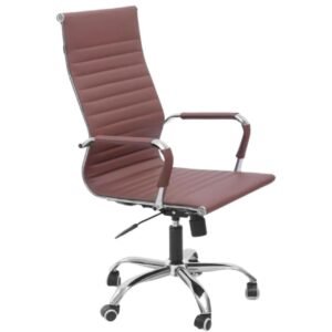 Cadeira PRESIDENTE Charles Eames Esteirinha – TERRACOTA – 32893